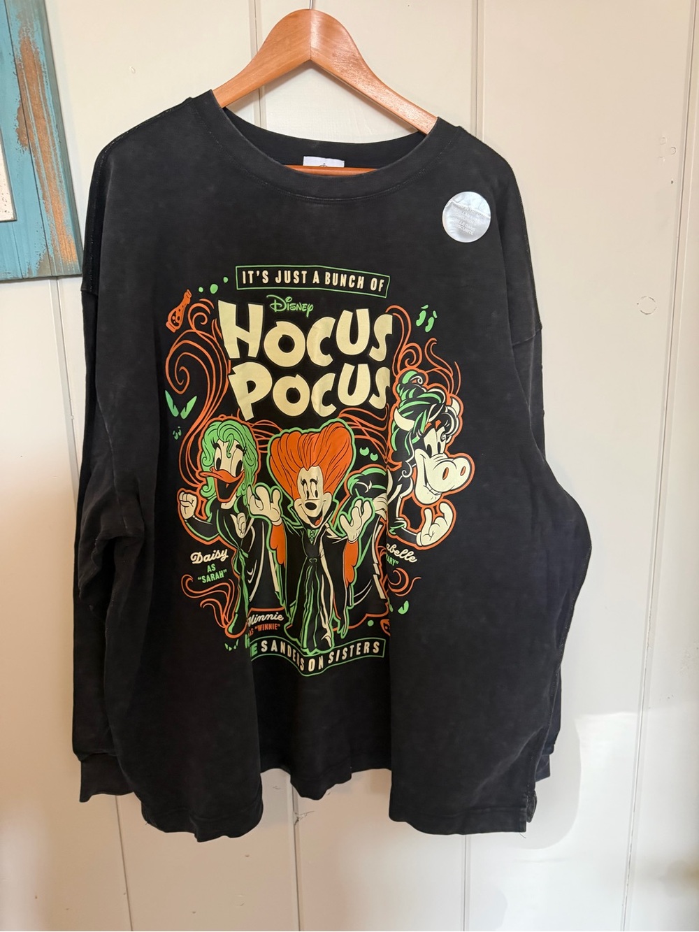 Disney Hocus Pocus Sanderson Sisters XXL Glow in the Dark WDW Shirt NWT